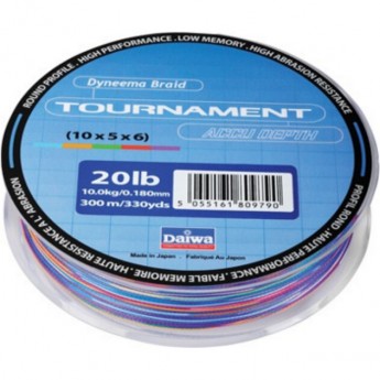 Шнур DAIWA Tournament Accudepth 0,18мм 150м 20lb